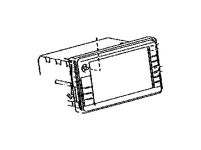 Toyota 86140-02460 Receiver Assembly, Radio