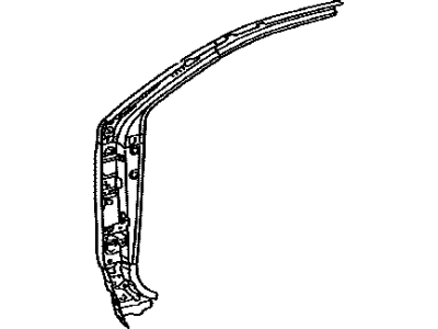Toyota 61108-74011 Pillar Reinforcement
