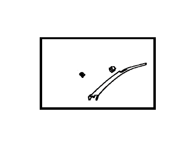 Toyota 62211-34010-B1 Pillar Molding