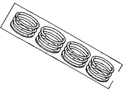 Lexus 13011-62060 Ring Set, Piston