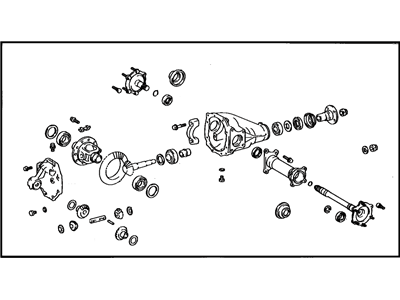 Toyota 41110-34150 Axle Assembly