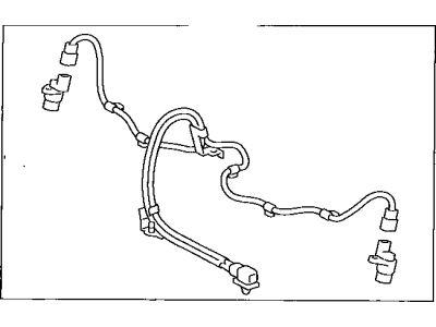 Toyota 04895-34020 Speed Sensor Kit, Abs