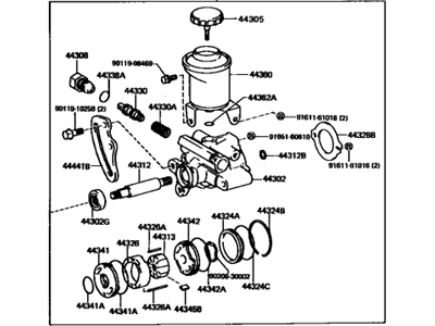 Toyota 44320-0W020 Power Steering Pump