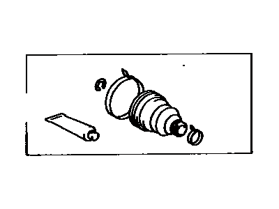 Toyota 04437-25013 Inner Boot