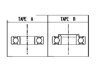 Toyota 90363-40068 Shaft Bearings