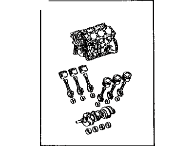 Toyota 11400-62110 Short Block