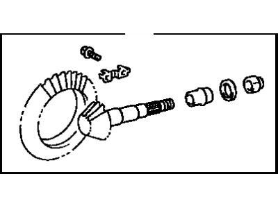 Toyota 41201-80500 Ring & Pinion