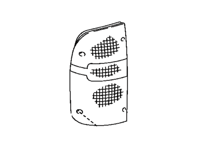 Toyota 81561-04020 Lens