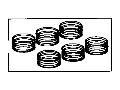 Toyota 13011-75041 Piston Ring Set