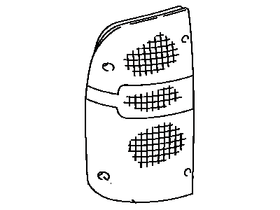 Toyota 81551-04020 Lens