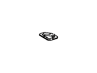 Toyota 58578-89101 Plate, Rear Floor Mat