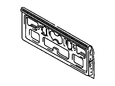 Toyota 65700-YY010 Gate Assy, Rear Body Tail