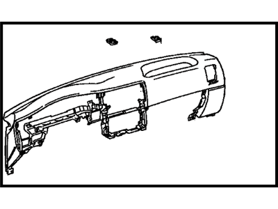 Toyota 55301-04020-B0 Instrument Panel