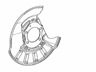 Toyota 47804-06010 Dust Shield