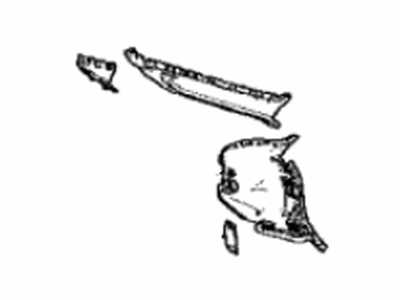 Toyota 61031-48020 Extension Sub-Assembly,