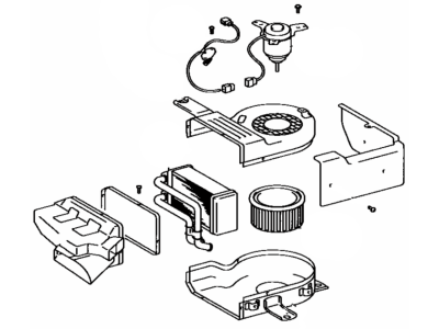 Lexus 87110-60190 Heater Assembly