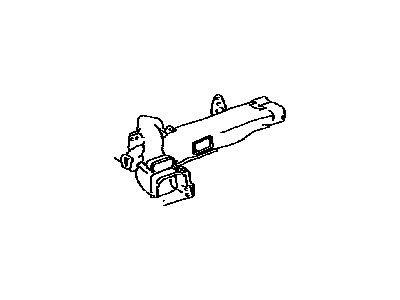 Toyota 55845-47040 Defroster Duct
