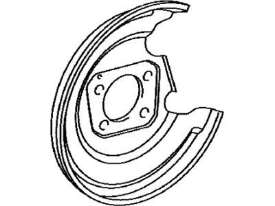Toyota 47882-12071 Dust Shield
