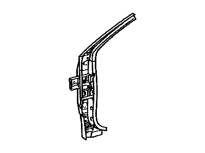 Toyota 61108-52903 Hinge Pillar Reinforcement