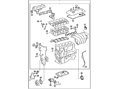 Toyota 04111-37115 Overhaul Gasket Set