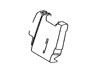 Toyota 71603-52J80-B2 Seat Back Pad
