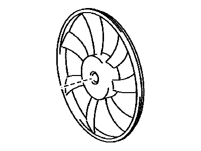 Toyota 16361-38010 Fan Blade