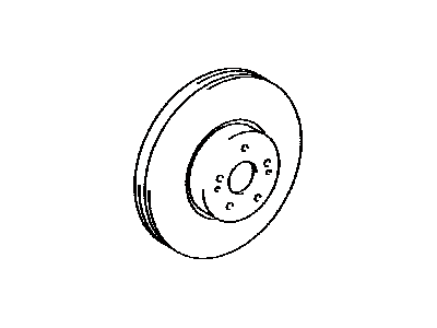 Toyota 43512-12710 Rotor