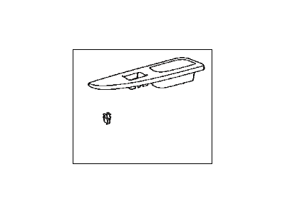 Toyota 74271-52110-C0 Switch Panel