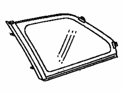 Toyota 62074-13080 Glass