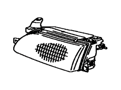 Toyota 81150-1A491 Headlamp Assembly