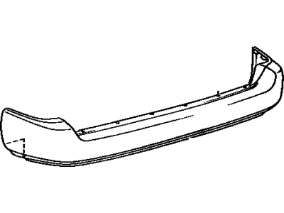 Toyota 52159-1A908 Cover, Rear Bumper