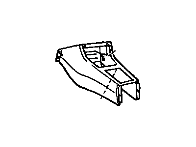 Toyota 55434-12120-B0 Panel, Instrument Panel Finish, Lower Center