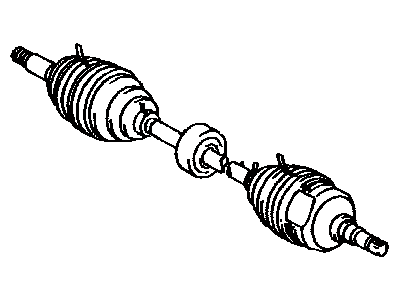 Toyota 43410-20450 Axle Assembly