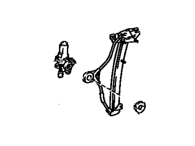 Toyota 69820-12382 Manual Regulator