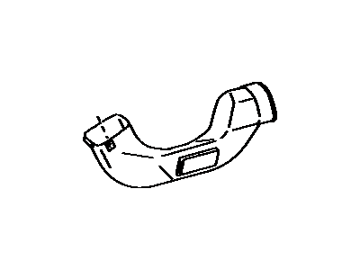 Toyota 55844-12340 Heat Duct