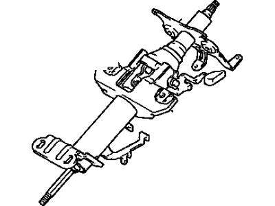 Toyota 45200-02051 Post Assembly, Steering