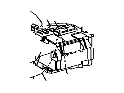 Toyota 87150-12701 Radiator Assy, Heater