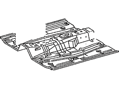 Toyota 58111-12262 Pan, Front Floor