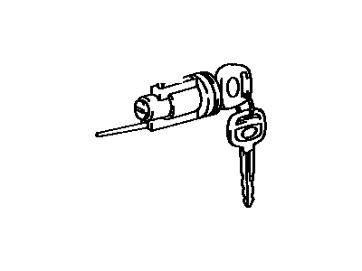 Toyota 69057-12220 Cylinder & Keys