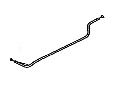 Toyota 53630-12460 Release Cable
