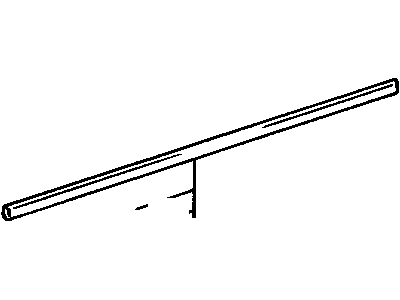 Toyota 75731-16670 Moulding, Front Door, Outside RH