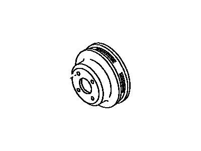 Toyota 16371-15071 Pulley