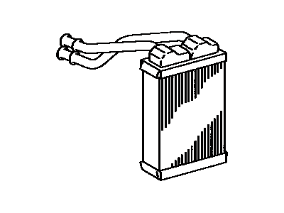 Toyota 87107-12491 Unit Sub-Assy, Heater Radiator