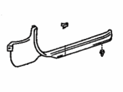 Toyota 62102-12190-B0 Cowl Kick Panel