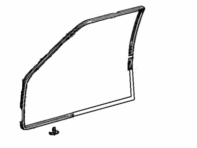 Toyota 67862-10081 Weatherstrip