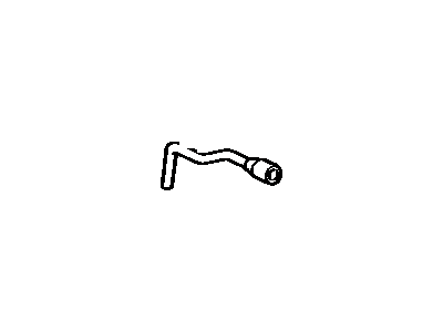 Toyota 88539-12120 Hose, Cooler Unit Drain