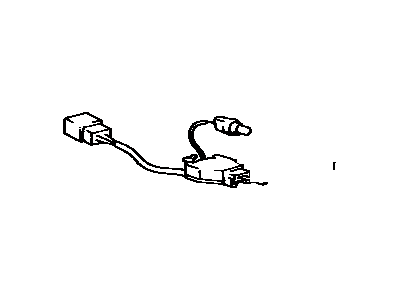 Toyota 84732-10070 Rear Wiper Switch