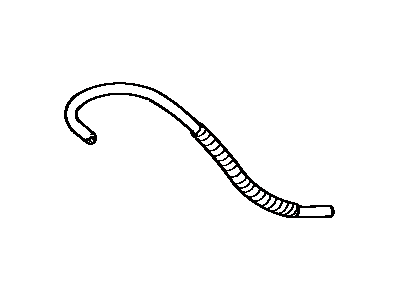 Toyota 95332-06040 Hose Sub-Assembly, CARB.FUEL
