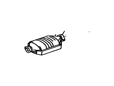 Toyota 18450-35140 Catalytic Converter Assembly