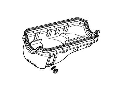 Toyota 12101-19018 Pan Sub-Assembly, Oil